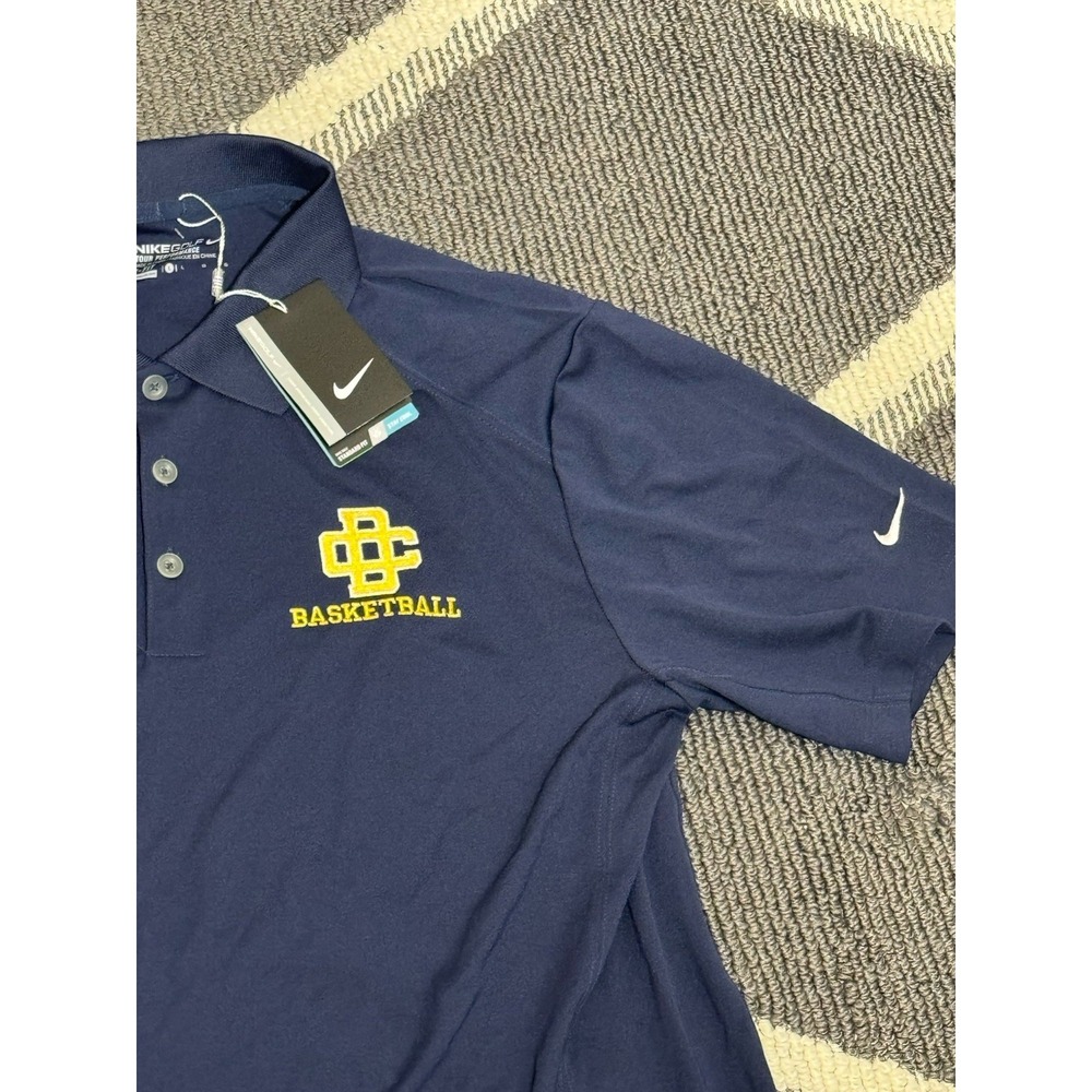 Brand New With Tags Polo Navy Blue Mens L Detroit County Nike Basketball - Picture 2 of 11
